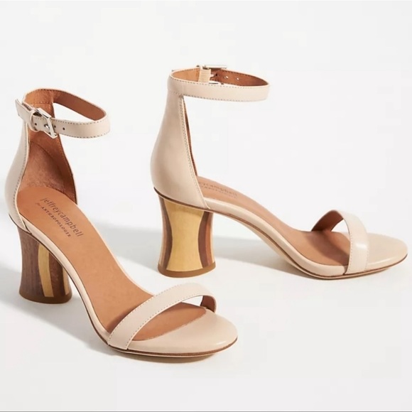 Jeffrey Campbell Striped wood heel  & Leather upper, NWT in Box Sz 9.5; awesome! - Picture 4 of 11